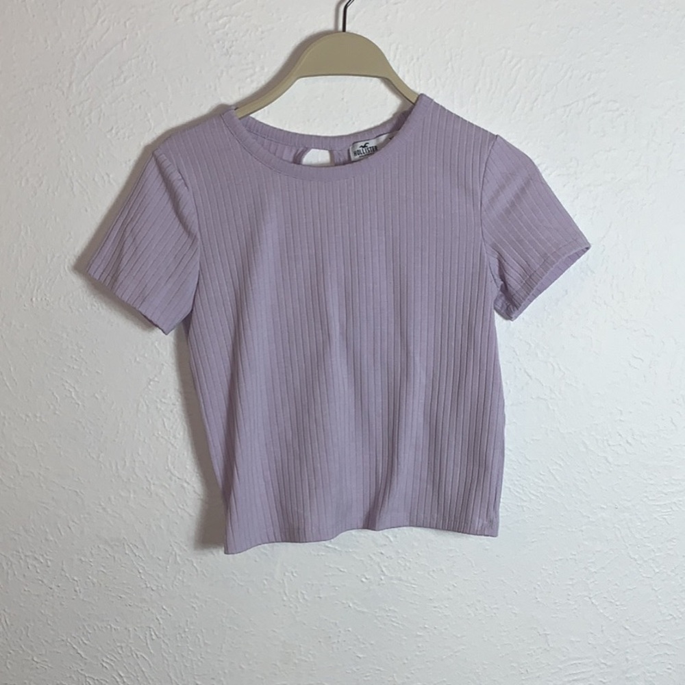 NWOT lavender hollister shirt xs